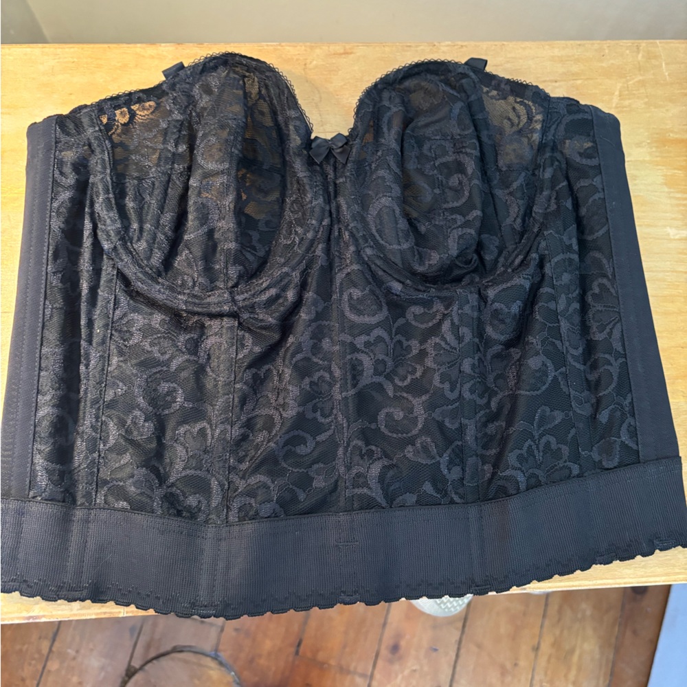 Black corset top